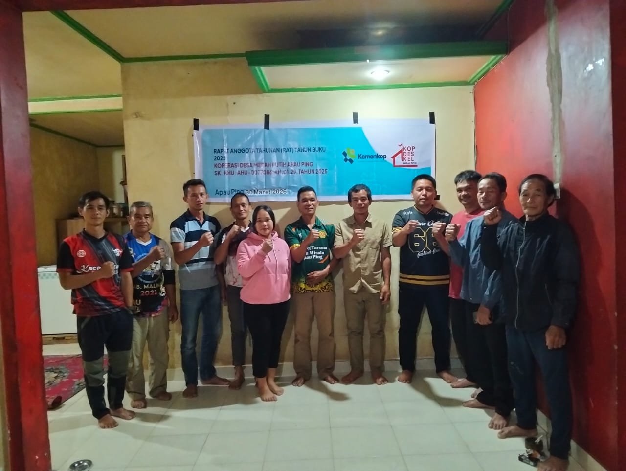 Rapat Anggota Tahunan(RAT) Koperasi Desa Merah Putih Tahun 2026