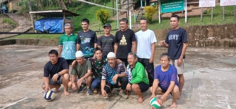 Pertandingan volly U45-60